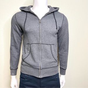 OLD NAVY gray full-zip hoodie
